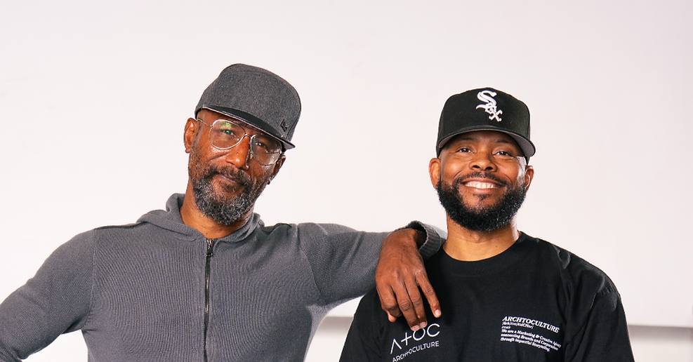 photo of Founders Damon White & Kyle Frazier - Archtoculture Creative Agency