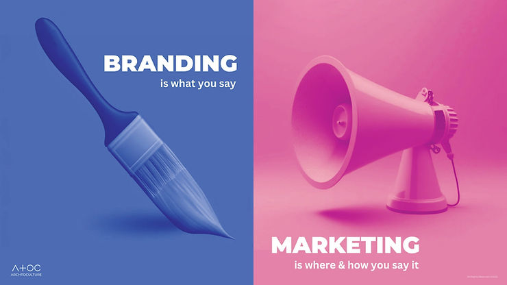 Branding and Marketing art arranged and recolored by Archtoculture design studio.
