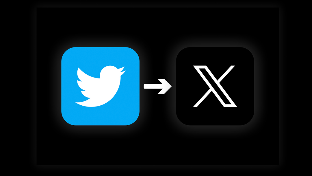 twitter and x logos